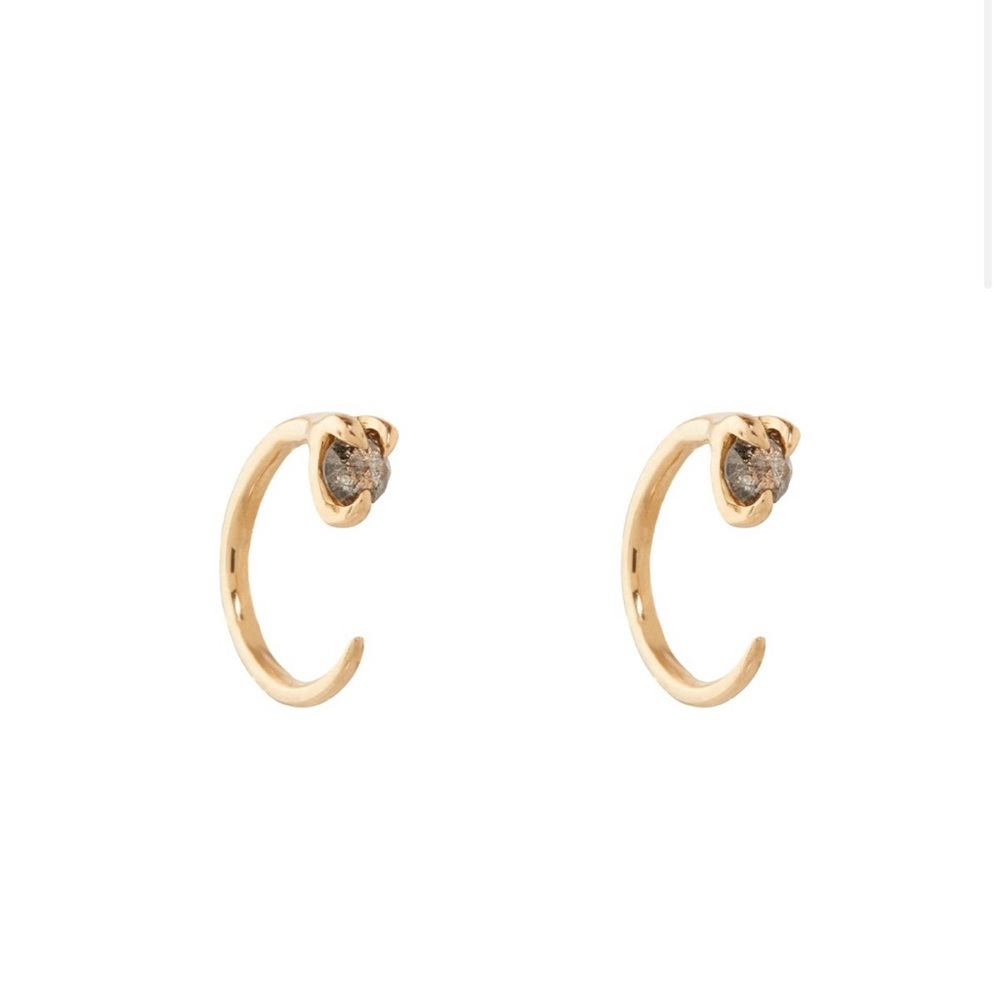 *SOLD* Laurie Fleming Salt & Pepper Earrings ✨